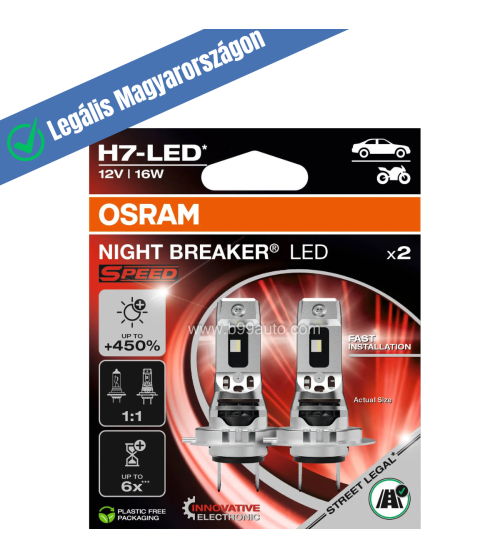 Legális H7 LED Road Trip Pack